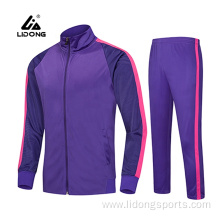 Wholesale Customized Design Woman Men Tracksuit